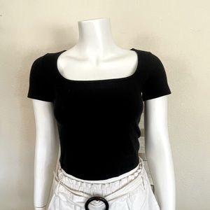Cap sleeve crop top